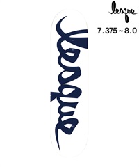 LESQUE レスケ スケートボード デッキ 8.0inch LOGO ムラサキスポーツ