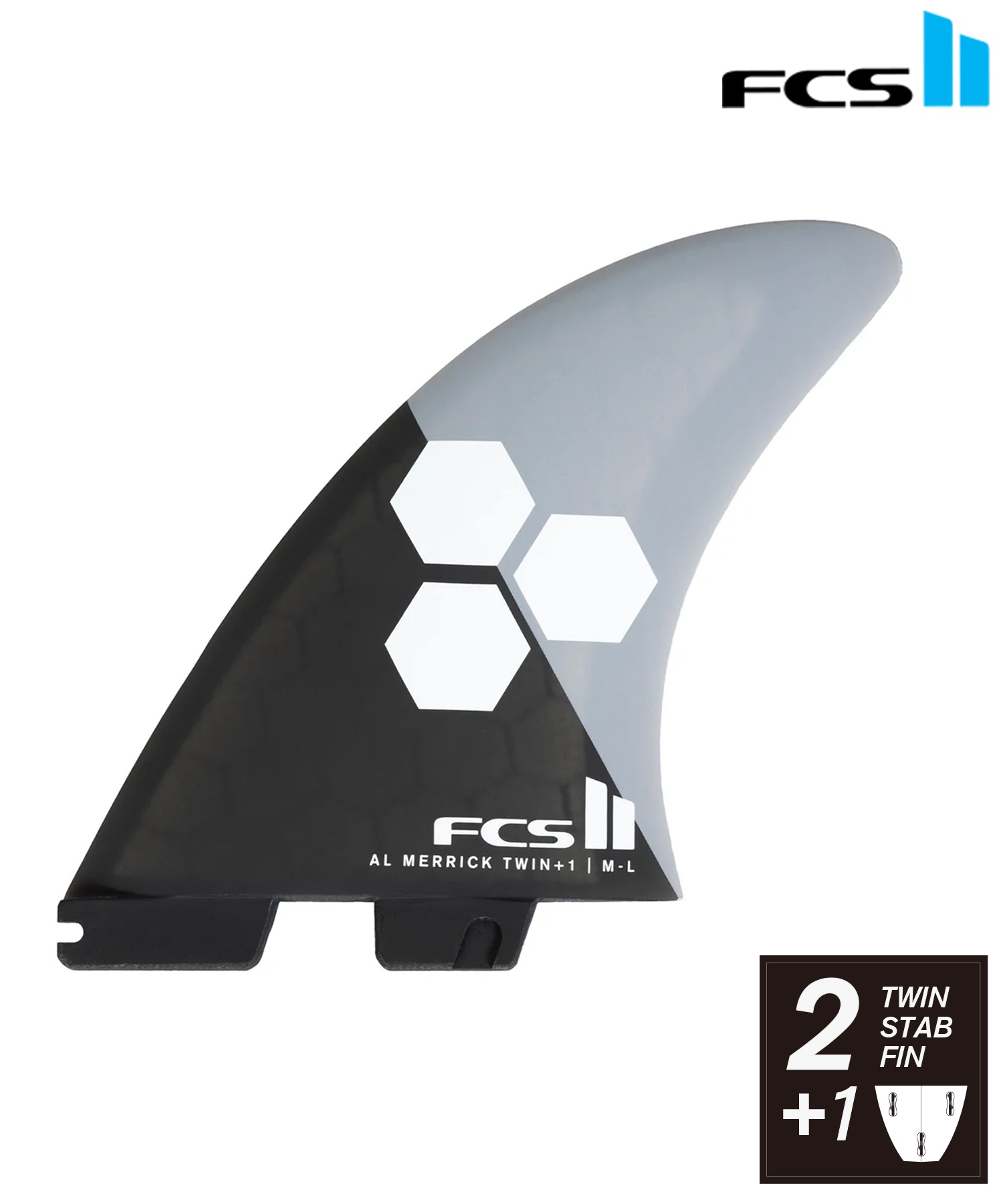 FCS2 エフシーエスツー PC AM TWIN＋1 アルメリック サーフィン ツイン