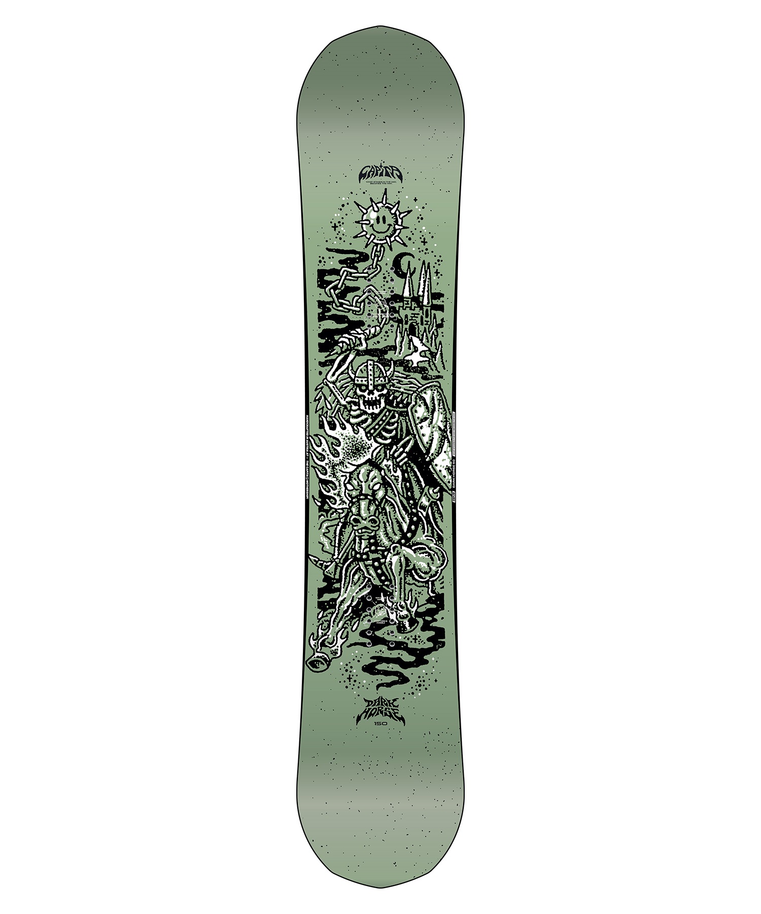 CAPITA キャピタ ダーク ホース スノーボード 板 メンズ 25-26 MM A23