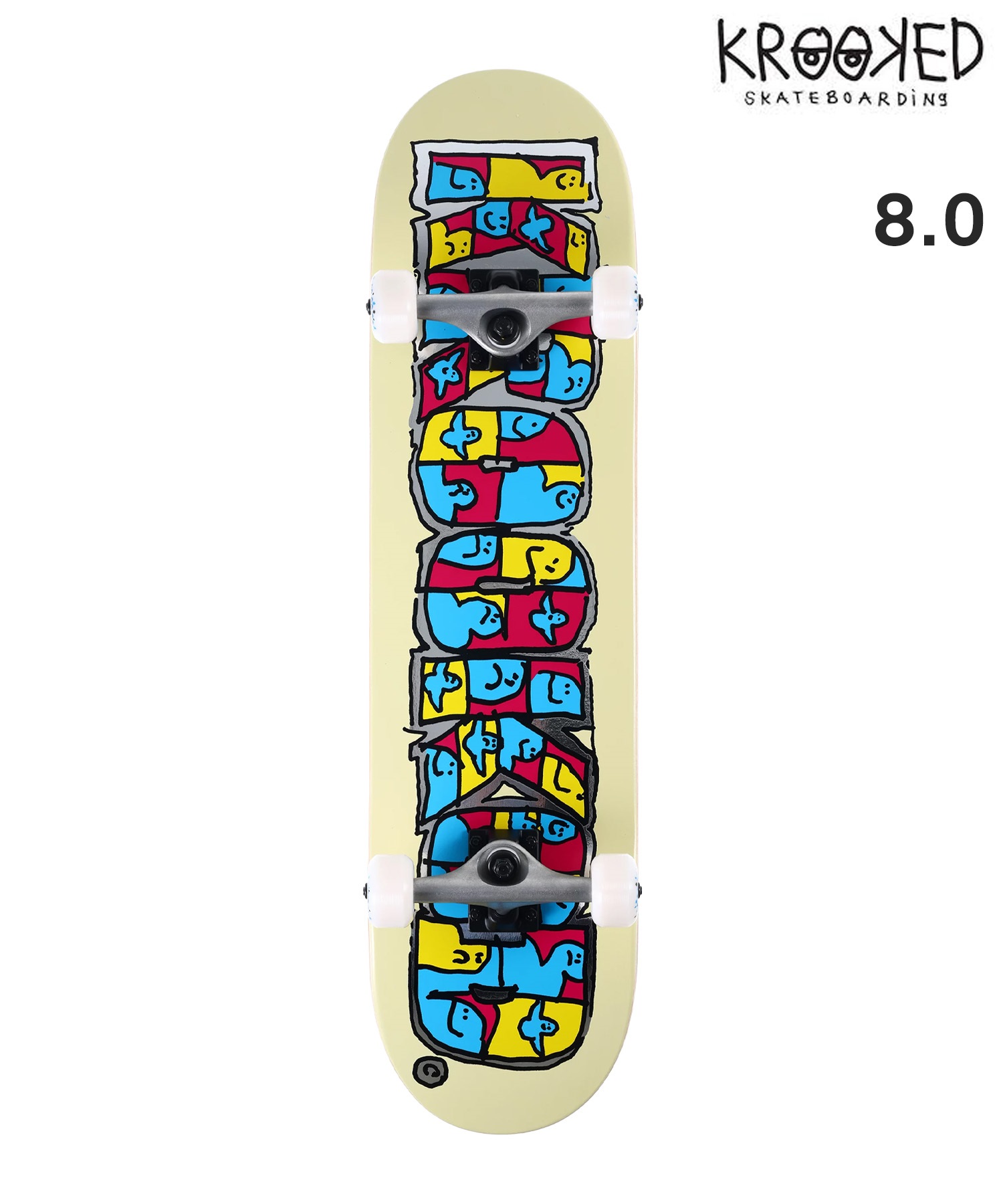 KROOKED クルキッド スケートボード コンプリート 8.0inch GATHERING