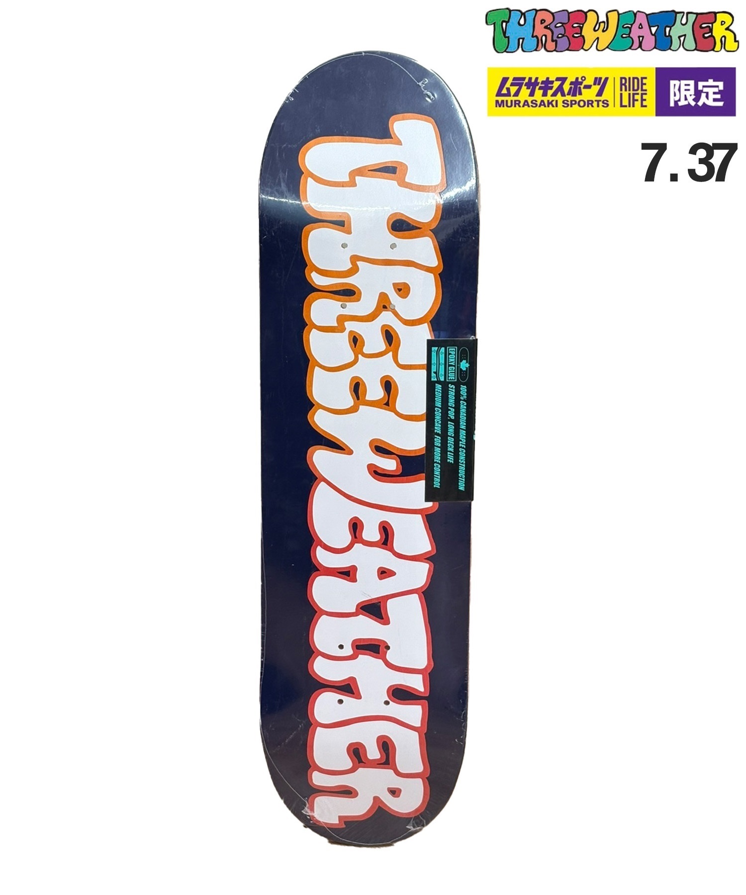 スケートボード キッズ デッキ THREE WEATHER スリーウェザー デッキ