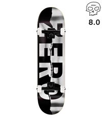 ZERO ゼロ スケートボード コンプリート 8.0inch ARMY RIPPED BLACK