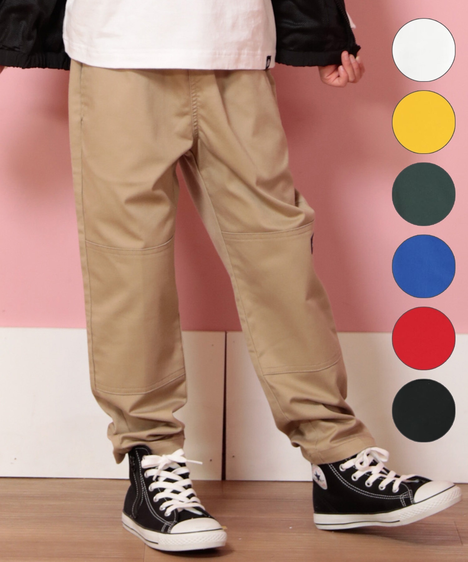 Dickies ディッキーズ ロングパンツ キッズ スケートボード ダブルニー