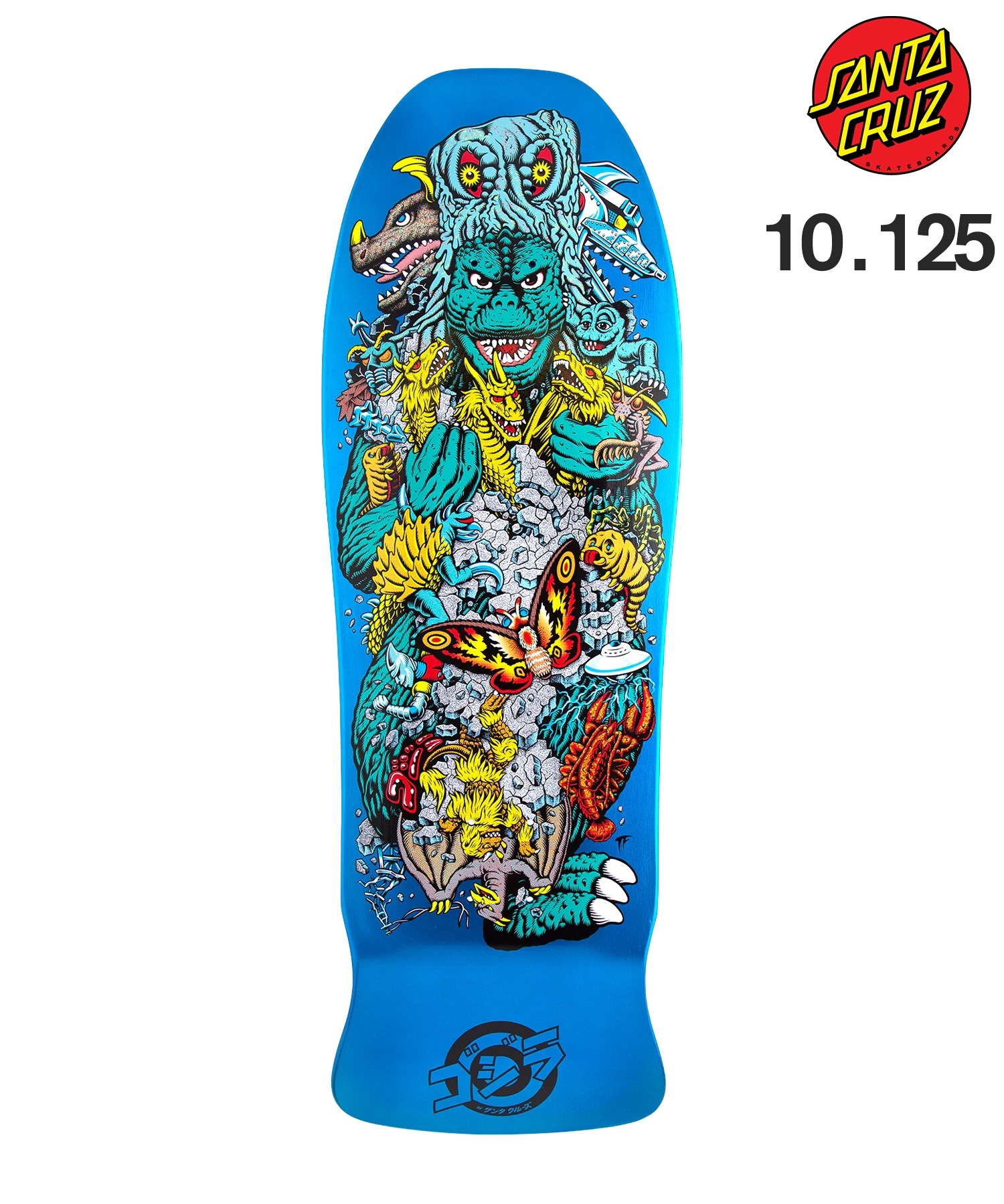 SANTA CRUZ×GOZILLA サンタクルーズ×ゴジラ スケートボード デッキ