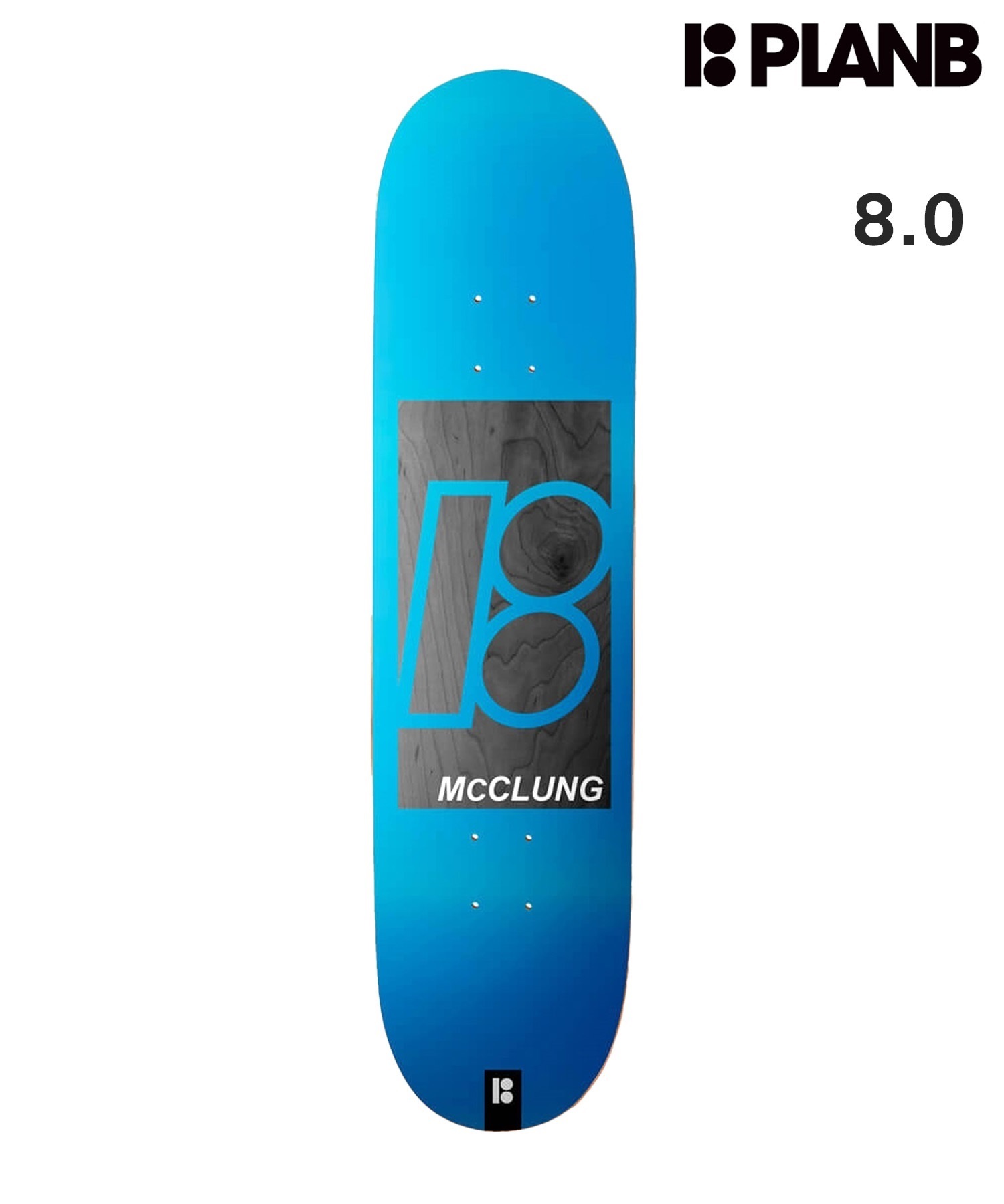 PLAN-B プランビー スケートボード デッキ 8inch MR ENGRAINED PD04M