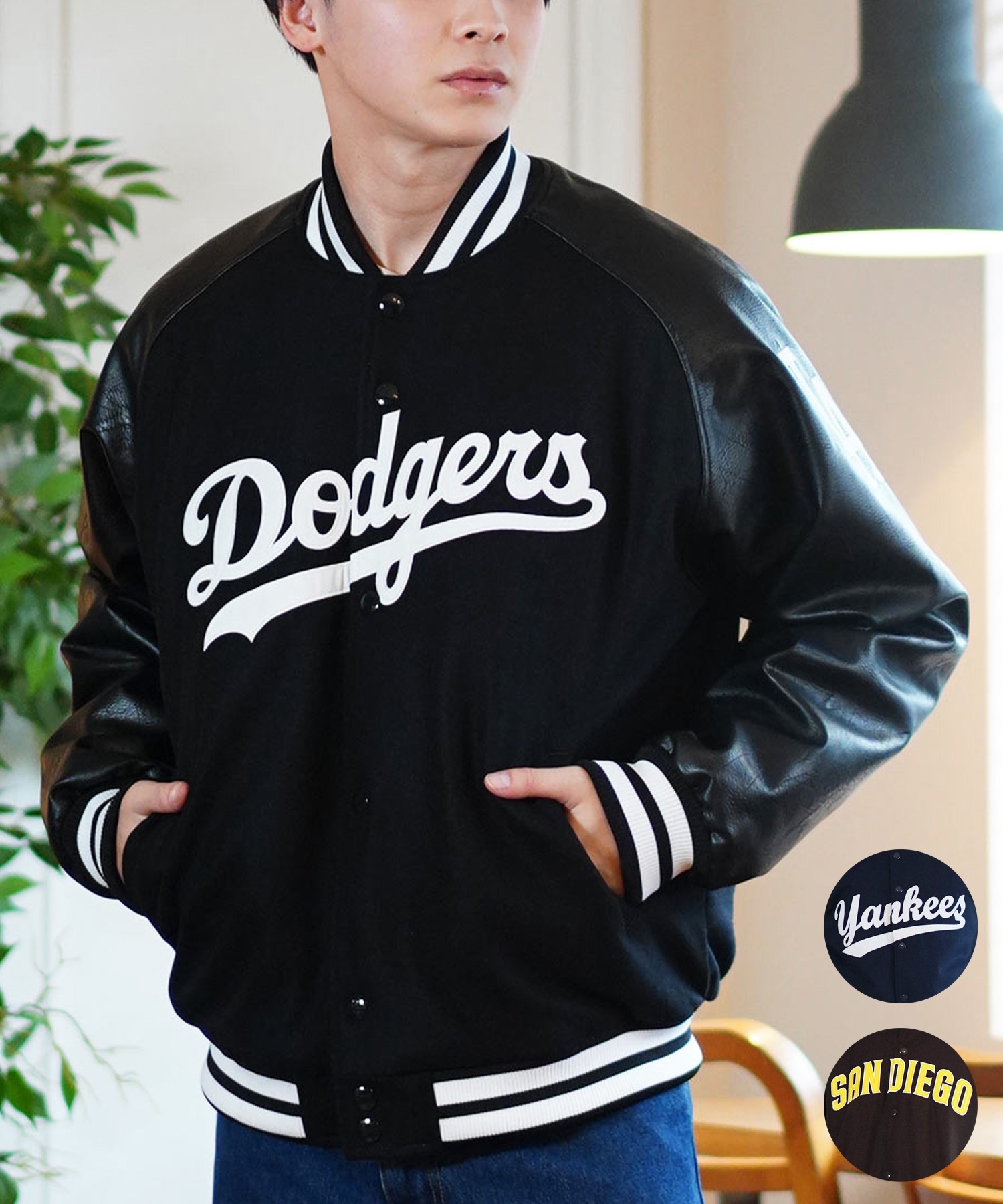Fanatics ファナティクス アウター スタジャン メンズ MLB