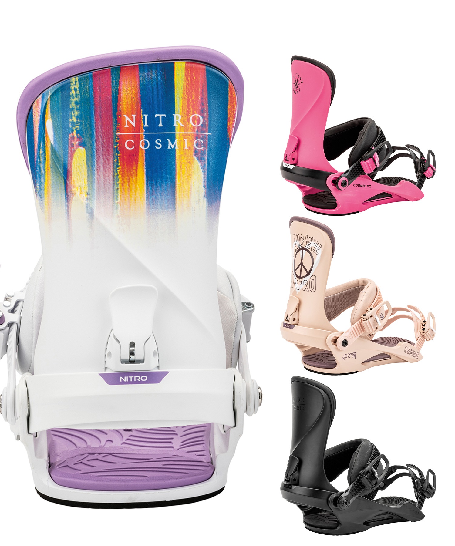 NITRO ナイトロ COSMIC スノーボード バインディング ビンディング