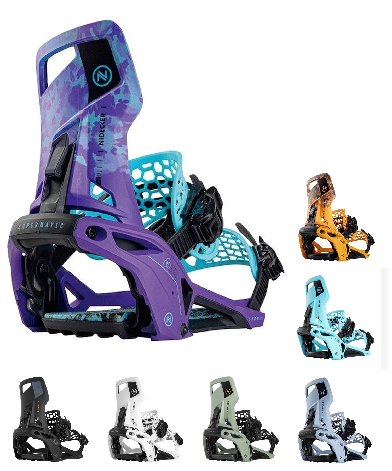 NIDECKER ナイデッカー SUPERMATIC スノーボード バイン ビンディング