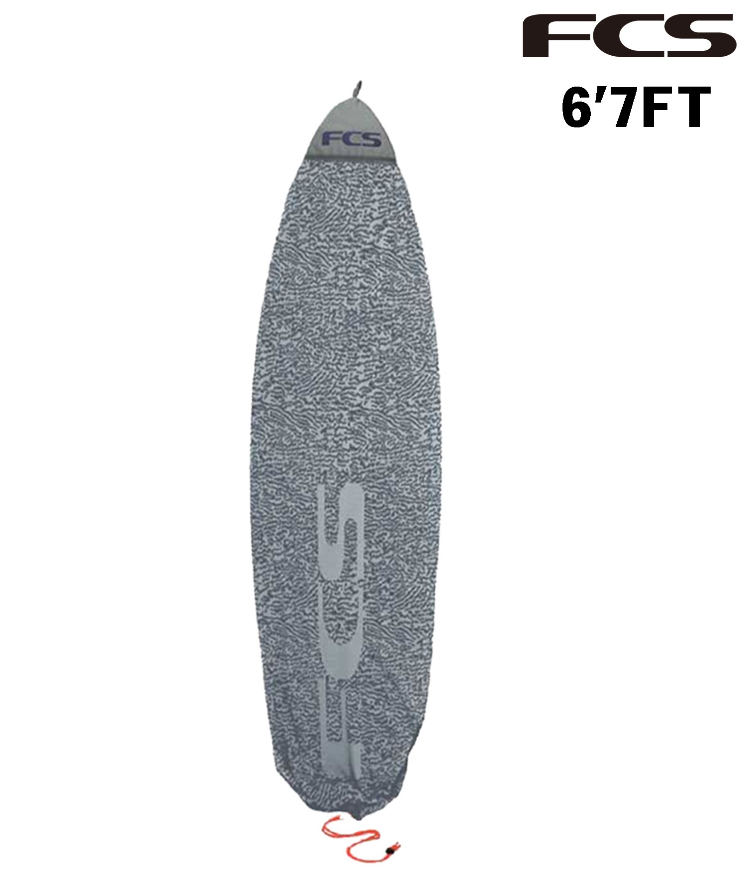 FCS エフシーエス STRETCH FUN BOARD COVER 6'7 サーフィン ニット