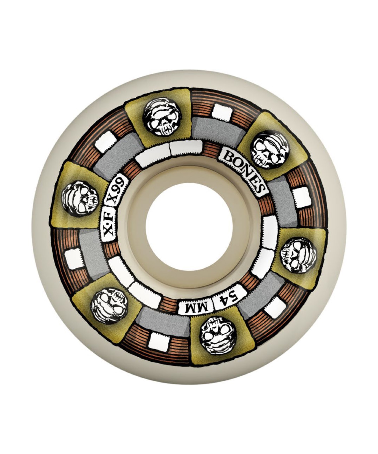 スケートボード ウィール BONES ボーンズ X-FORMULA TIMELESS 99A V5