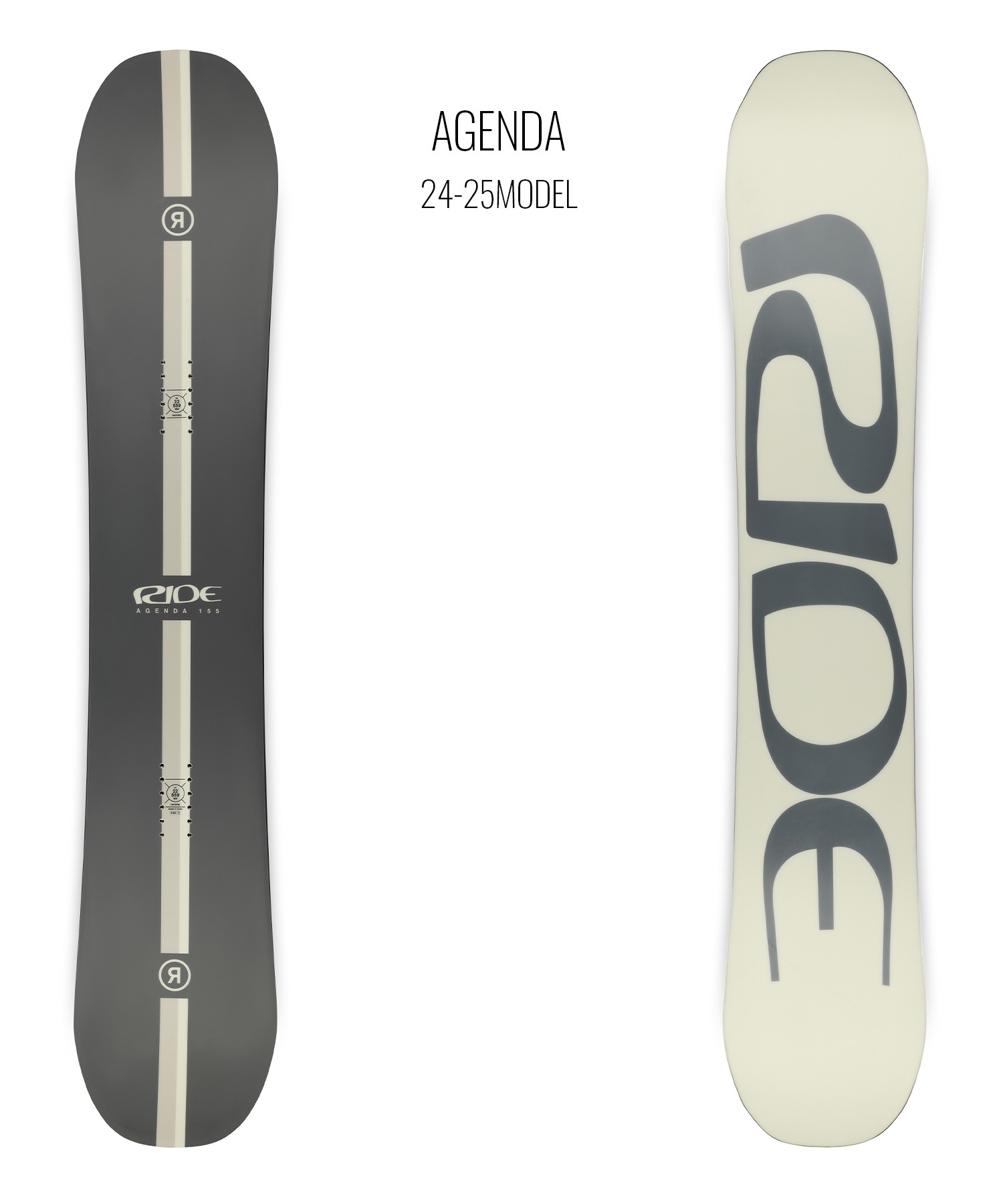 24-25【RIDE】AGENDA 152 | ムラサキスポーツの中古スノーボード専門サイト
