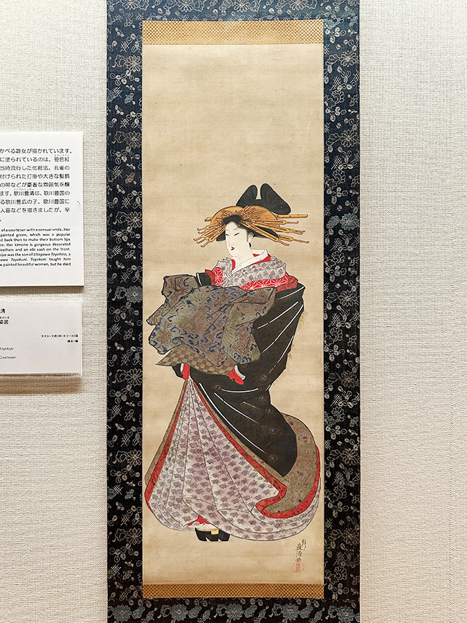 葛飾応為「吉原格子先之図」 ―肉筆画の魅力 | レポート | アイエム