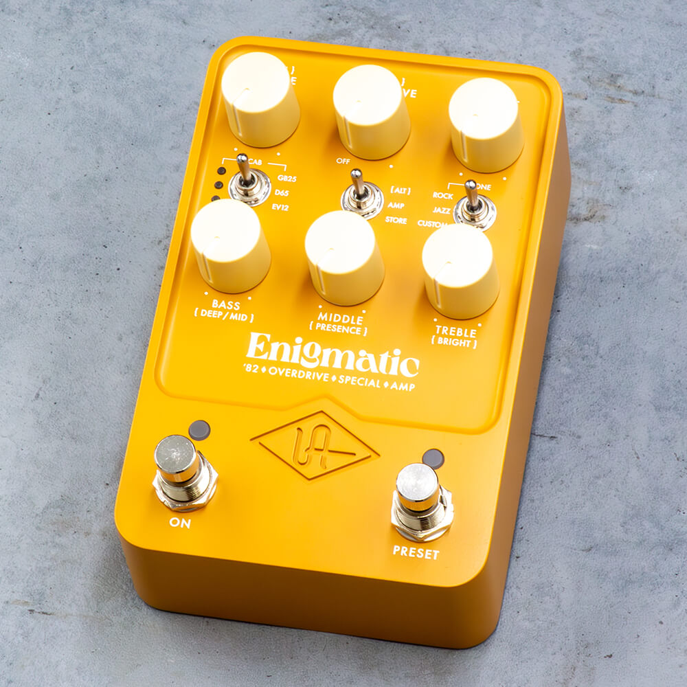 UNIVERSAL AUDIO UAFX Enigmatic '82 Overdrive Special Amp