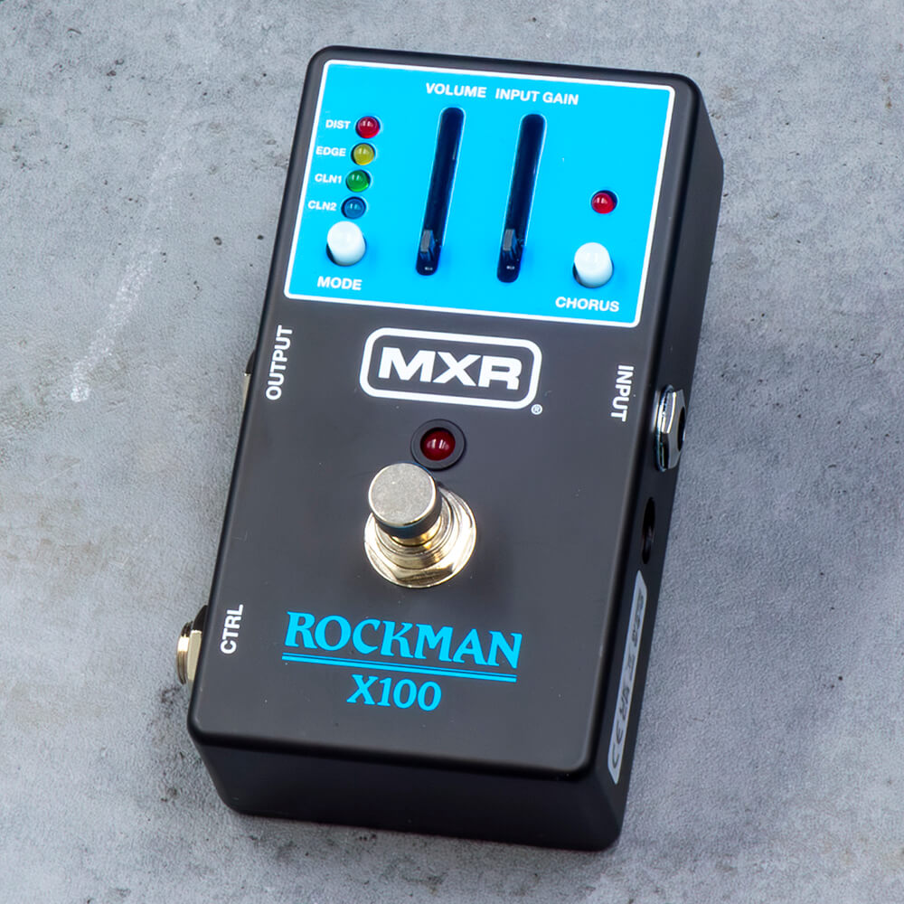 MXR MX100 ROCKMAN X100 ANALOG TONE PROCESSOR｜ミュージックランドKEY