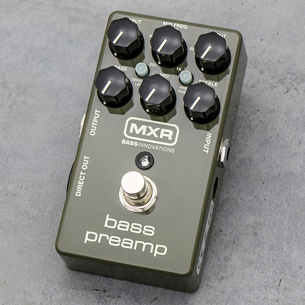 MXR M81 Bass Preamp｜ミュージックランドKEY