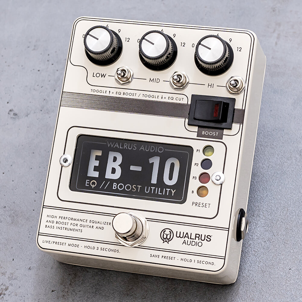 WALRUS AUDIO EB-10 PREAMP//EQ//BOOST #B｜ミュージックランドKEY