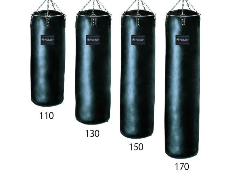 本革サンドバッグ 130cm - マーシャルワールドジャパン
