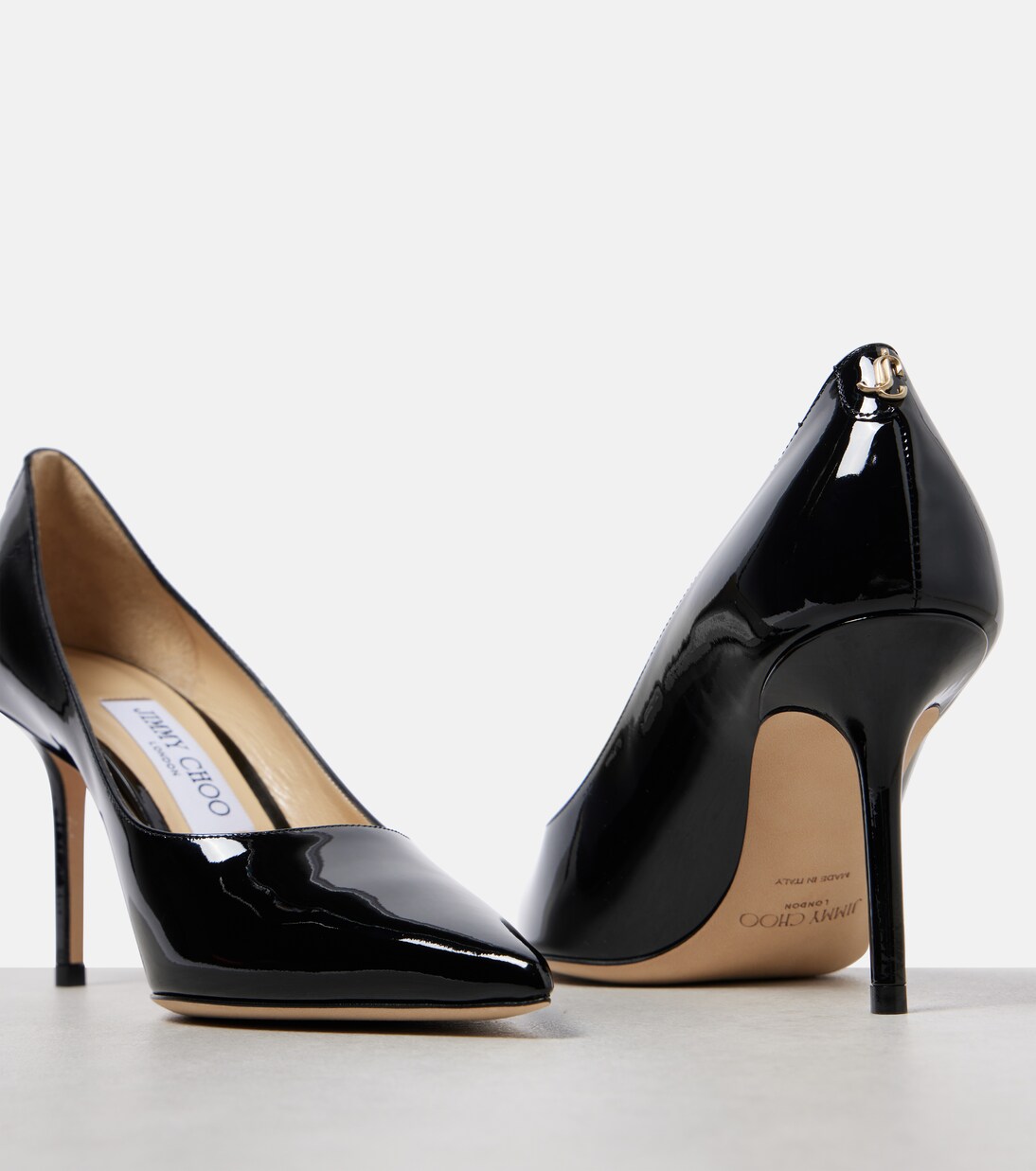 Love 85 patent leather pumps in black - Jimmy Choo | Mytheresa