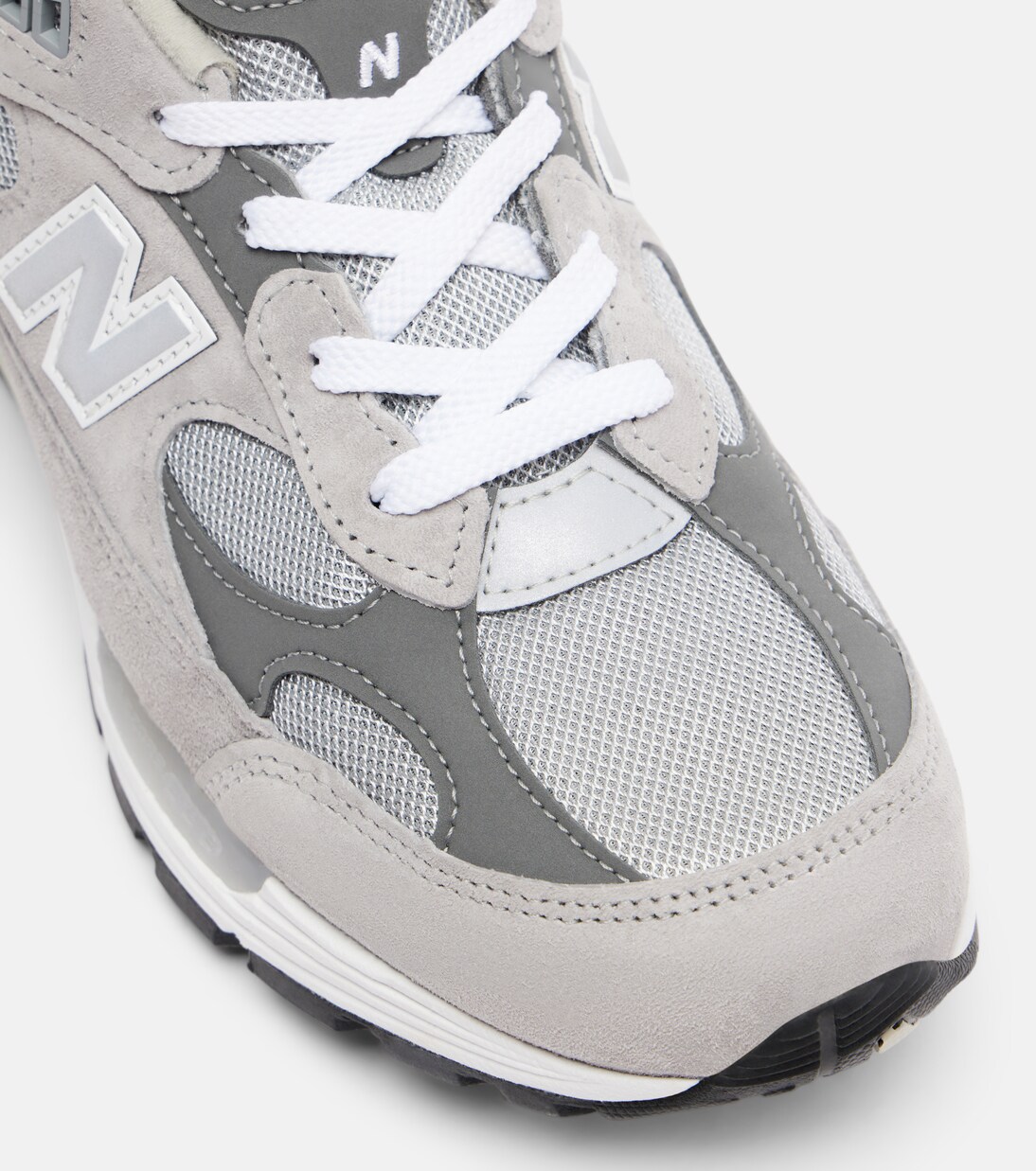 U992GY leather and mesh sneakers in grey - New Balance | Mytheresa
