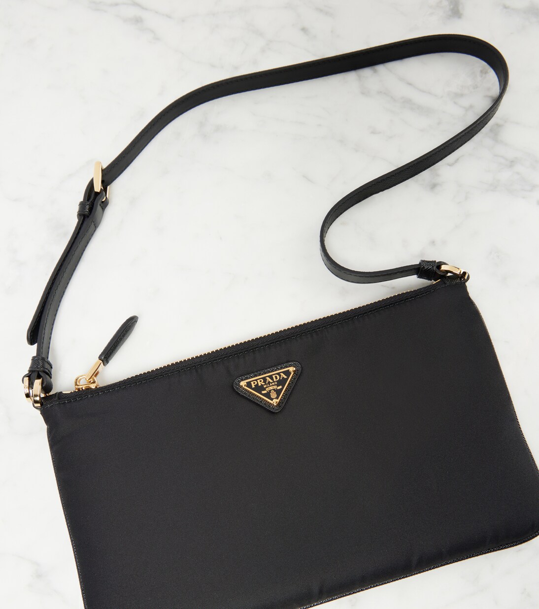 Re-Nylon Mini pouch in black - Prada | Mytheresa
