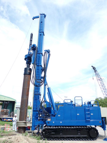 ジオメイトシリーズ（小型杭打機）DHJ―45 日本車両