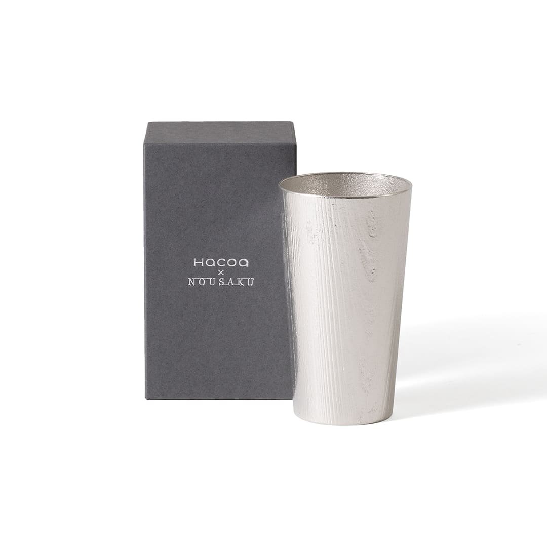 NOUSAKU x HACOA 木紋經典純錫杯- 能作台灣｜NOUSAKU Taiwan