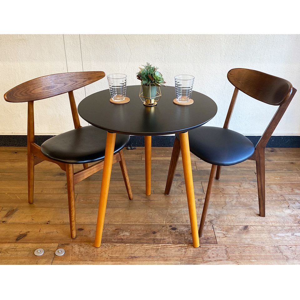 ダイニングテーブルTT-826【送料無料】ブラック/ブラウン | NOCE