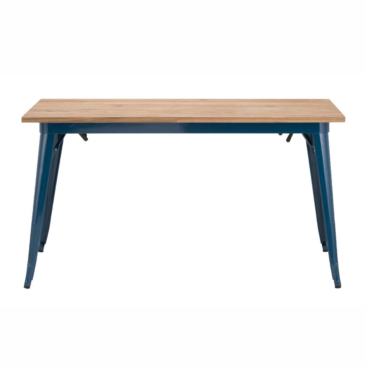 テーブルTC140-70M【送料無料】 ブルー/ナチュラル | NOCEノーチェ
