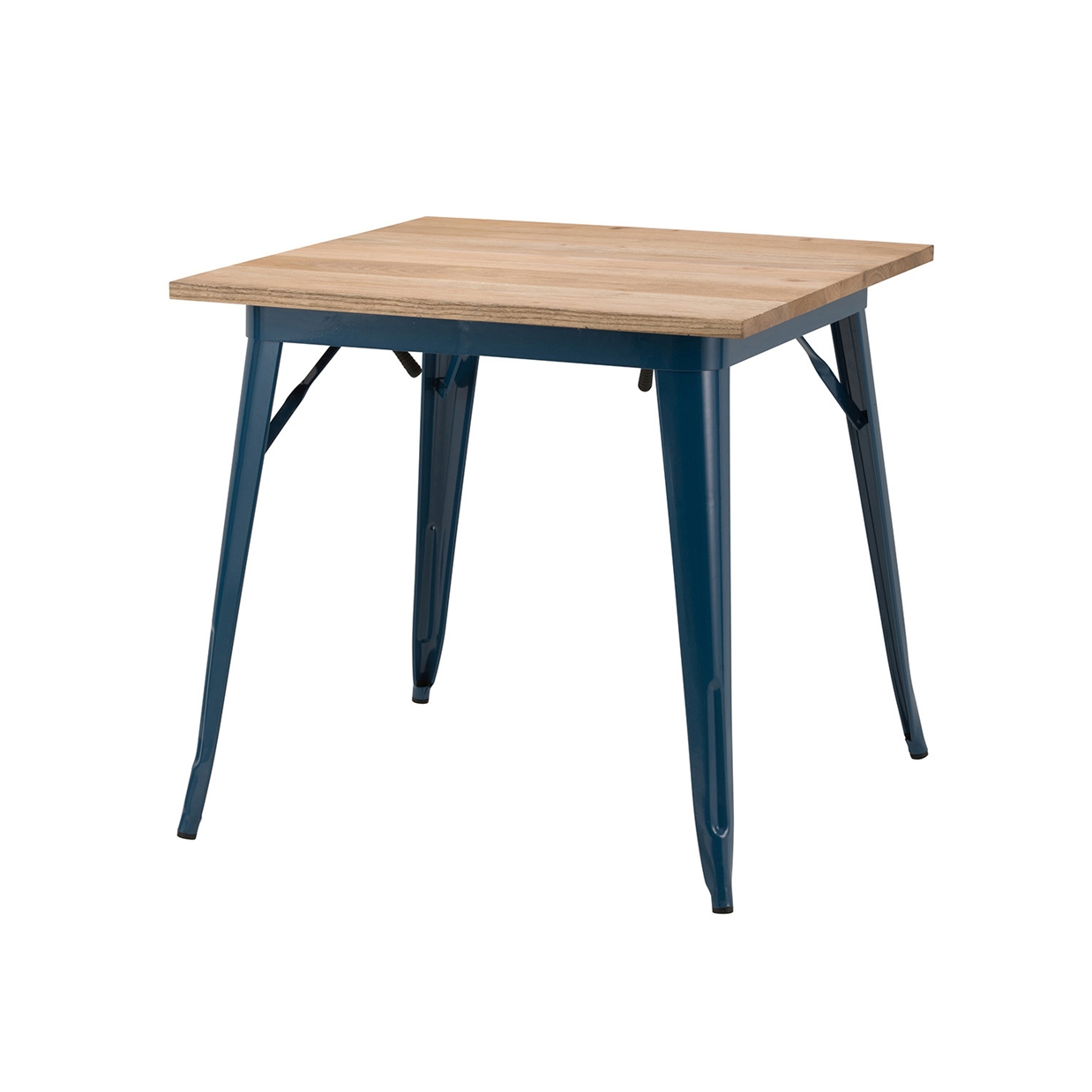 テーブルTC-80MZD【送料無料】 ブルー/ナチュラル | NOCEノーチェ 家具