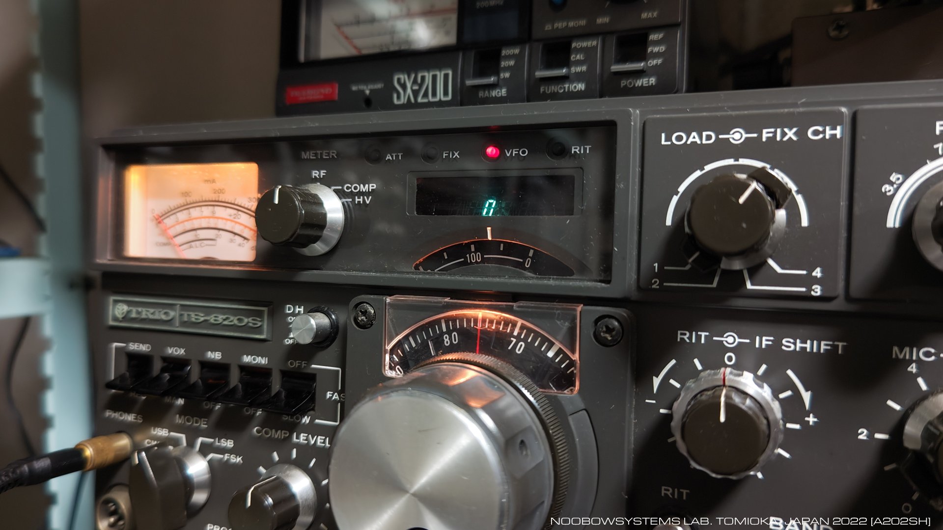 Trio (Kenwood) TS-820S : Restoration Projects : NoobowSystems Lab.