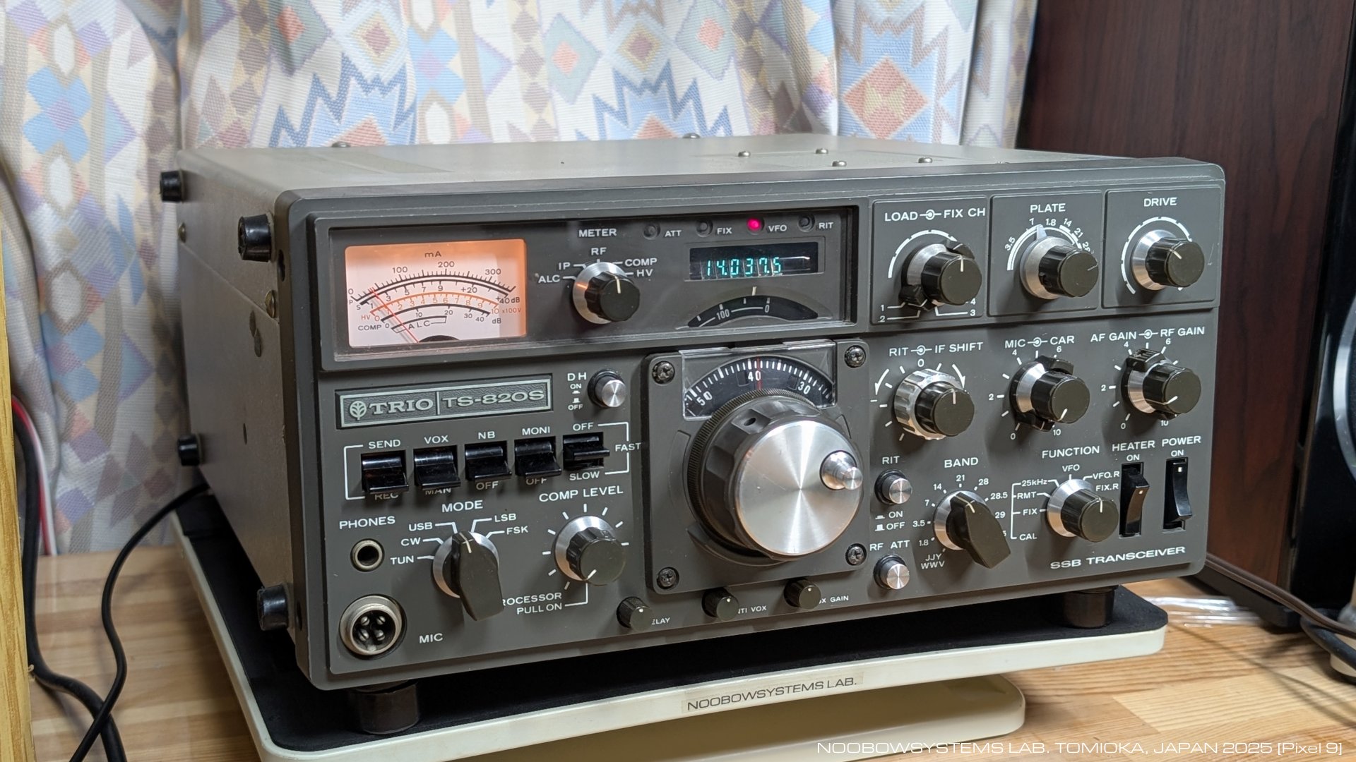 Trio (Kenwood) TS-820S : Restoration Projects : NoobowSystems Lab.