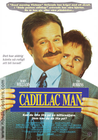 Cadillac Man movie poster 1990 Robin Williams Roger Donaldson