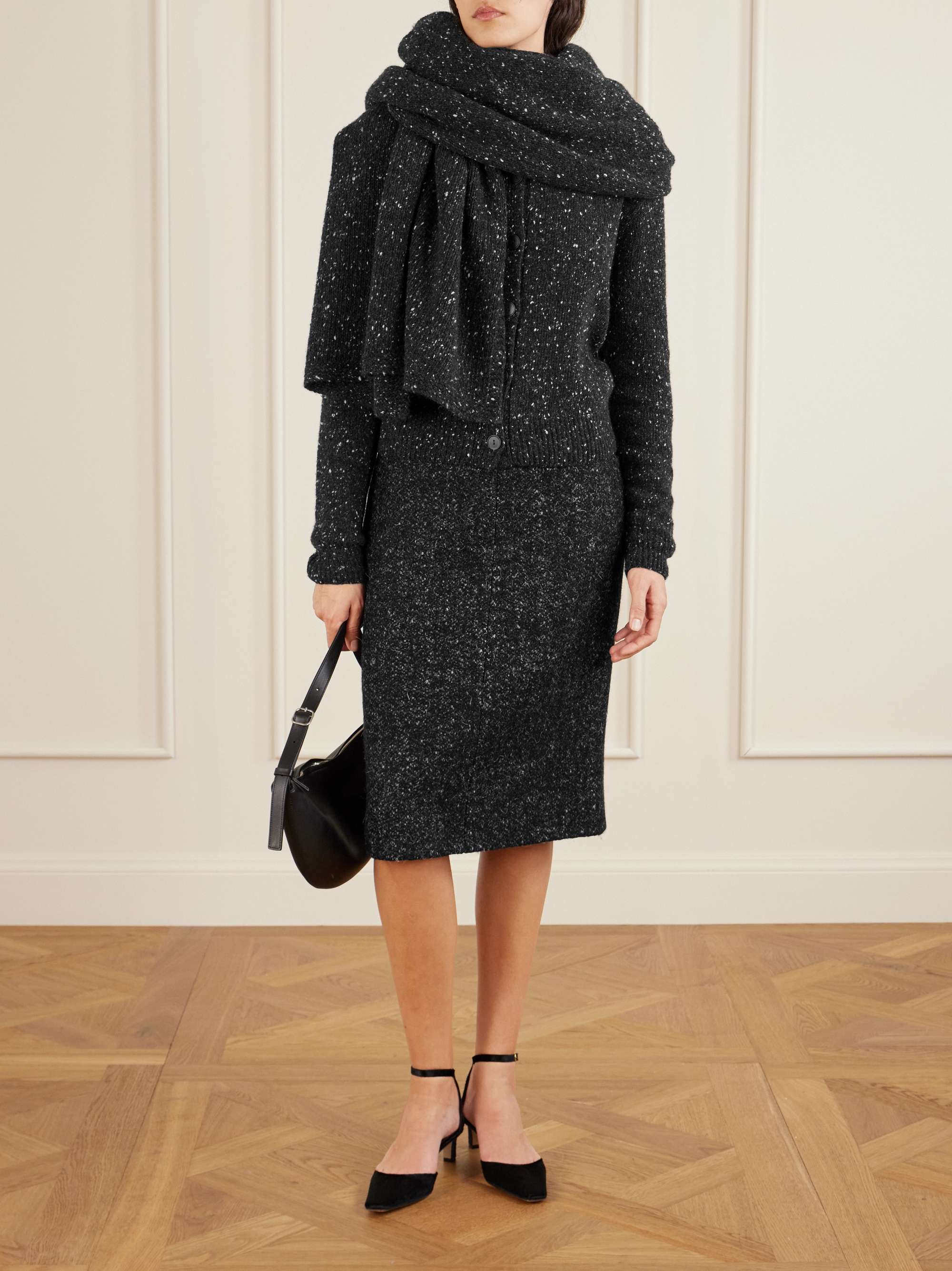 THE ROW Malva wool skirt | NET-A-PORTER