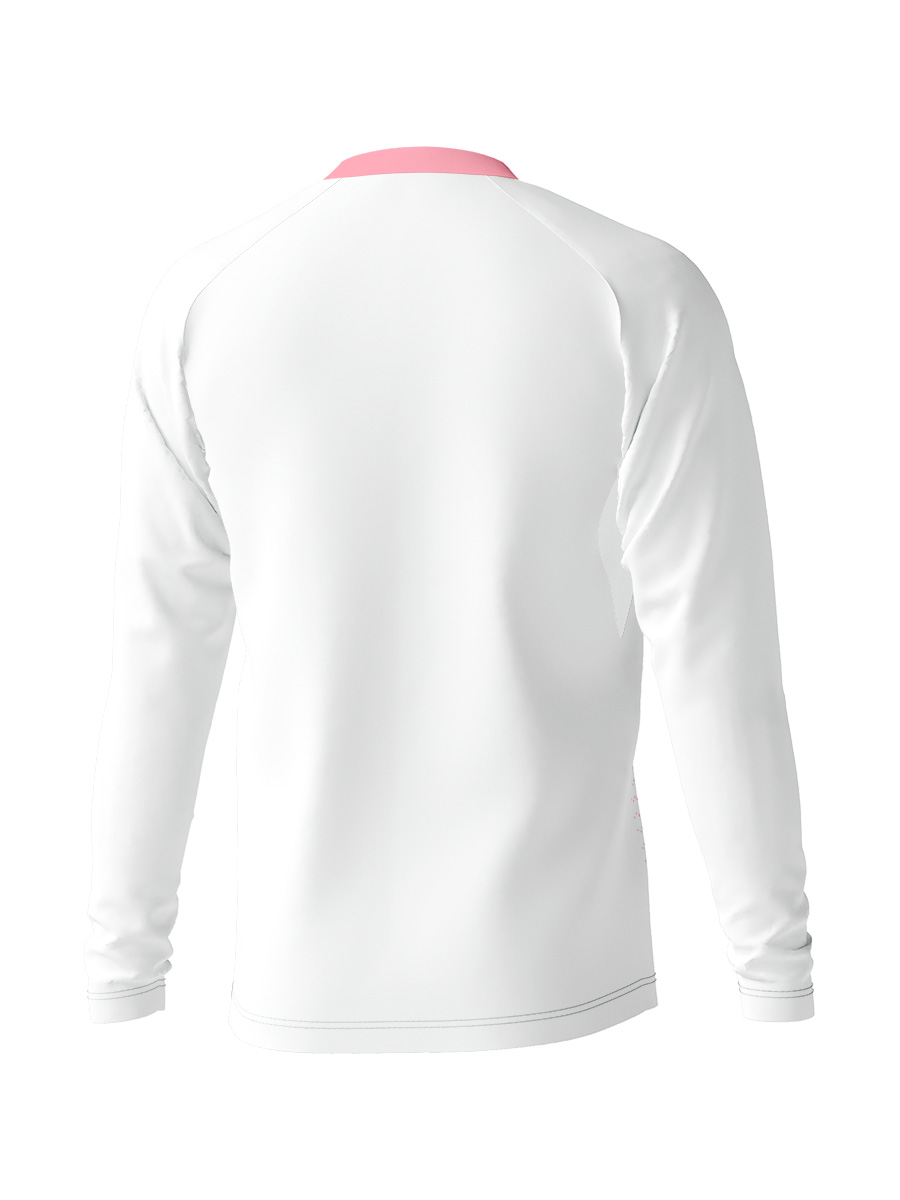 昇華】長袖ラグランスリーブゲームシャツ/フロントグラデーション