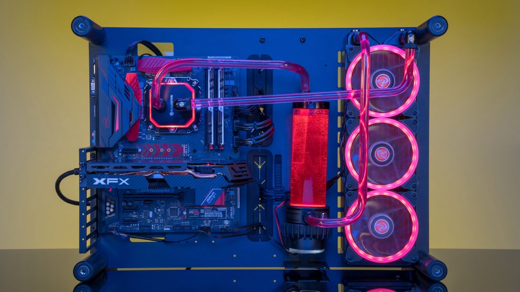 The Raijintek Paean open-frame PC case is a stunning work of