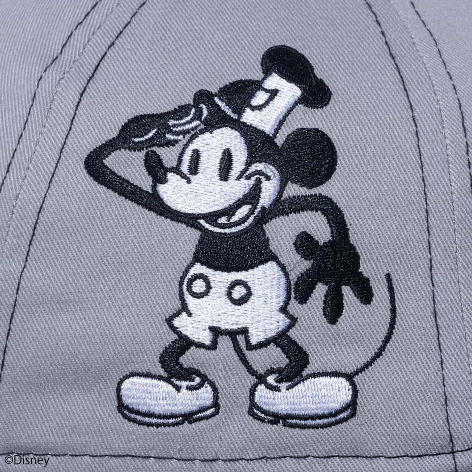 9TWENTY Disney 100th 蒸気船ウィリー グレー | ニューエラオンライン