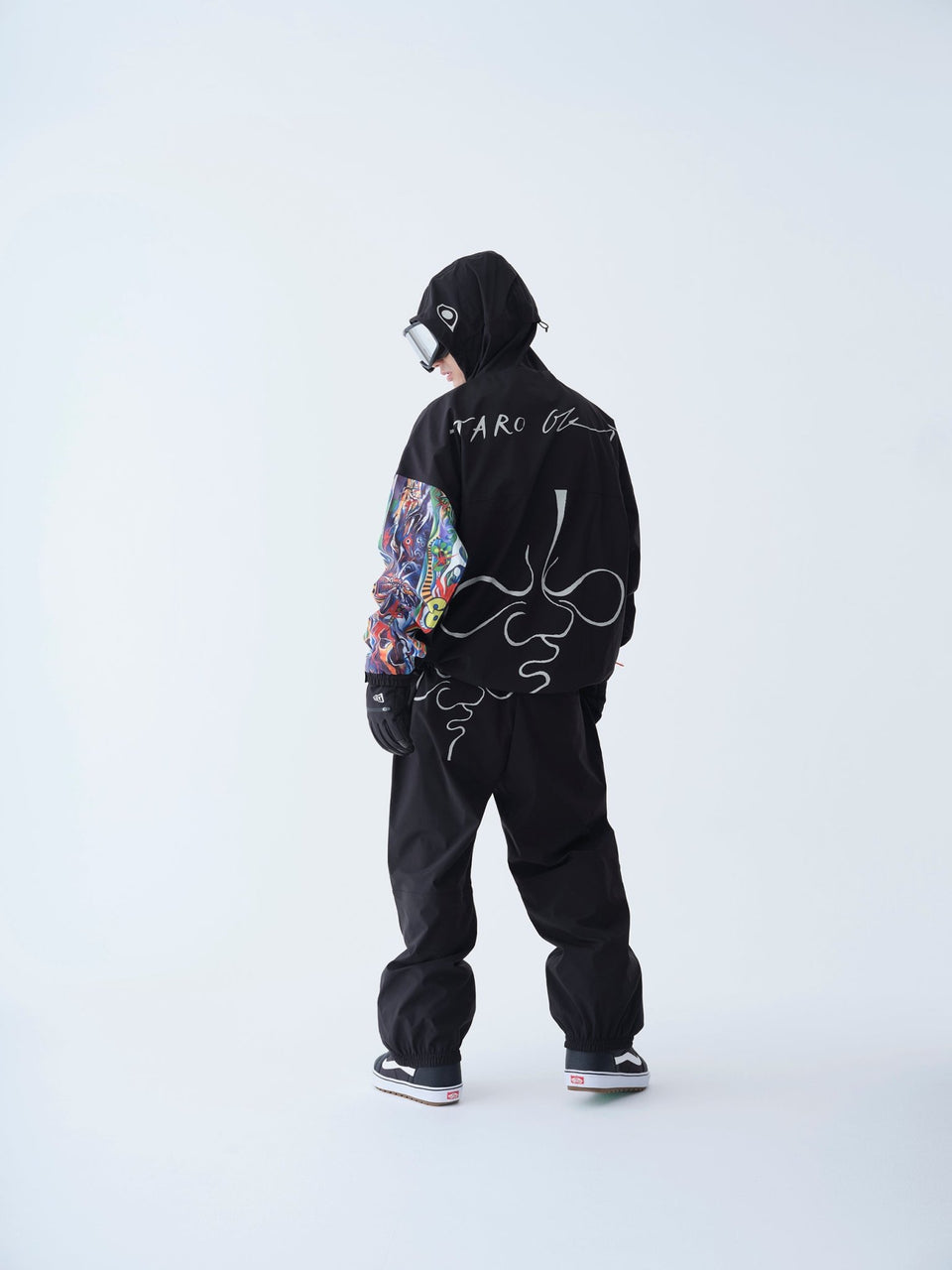 スノージャケット TARO OKAMOTO 岡本太郎 Snowboarding ブラック