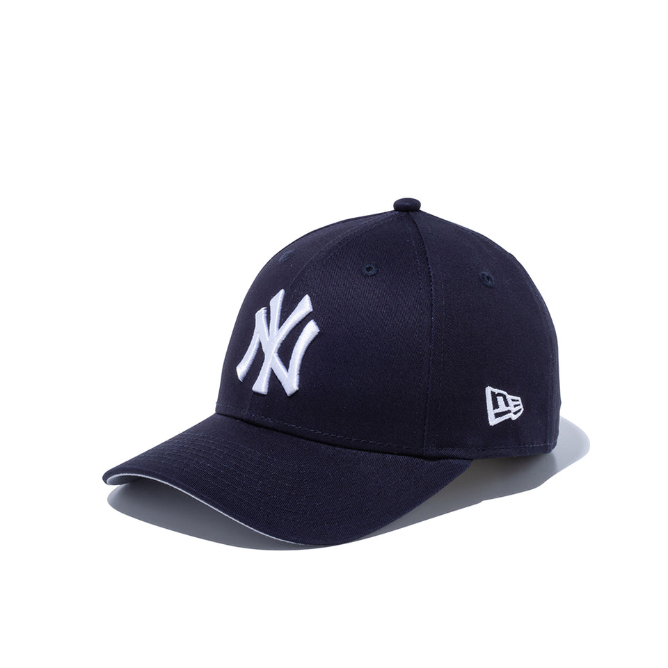 キッズ Youth 9FORTY ニューヨーク・ヤンキース ネイビー × ホワイト