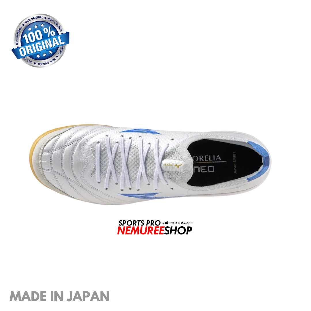 MIZUNO Futsal Shoes MORELIA NEO SALA BETA JAPAN IN (WHITE/LASER