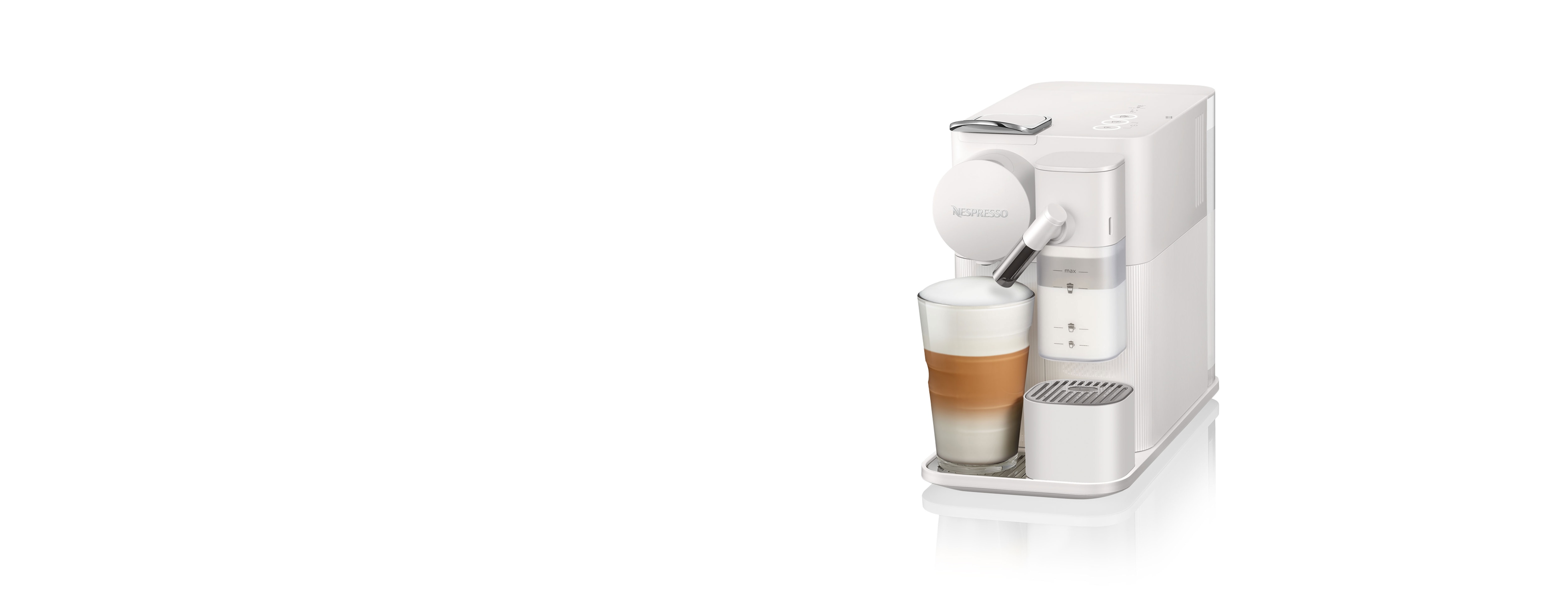 Lattissima One Porcelain White - Coffee Machine - Nespresso™