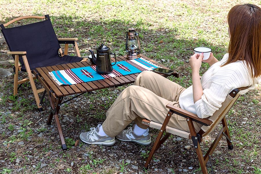 Hilander(ハイランダー) ウッドフレームチェア2【1年保証】 HCT-035