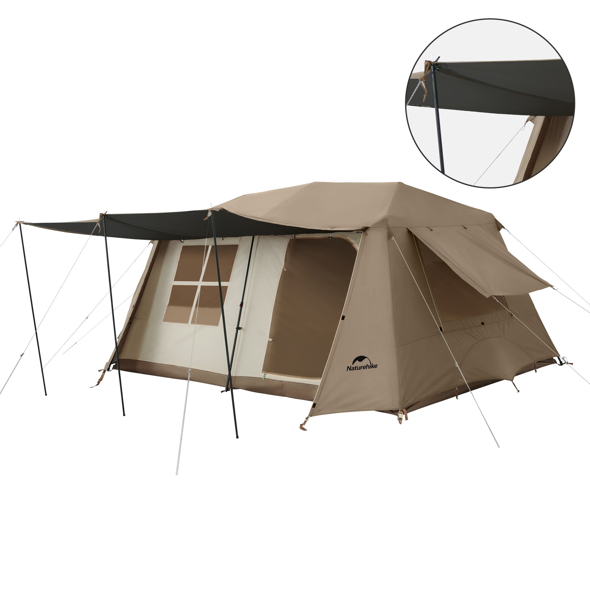 Village™ 13 6-Person Automatic Cabin Tent | Naturehike