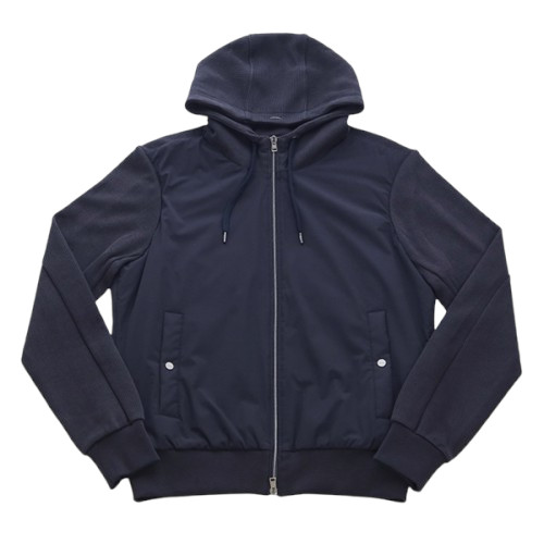 HERNO ヘルノ [秋冬] Resort リゾート フーデッドブルゾン リブ