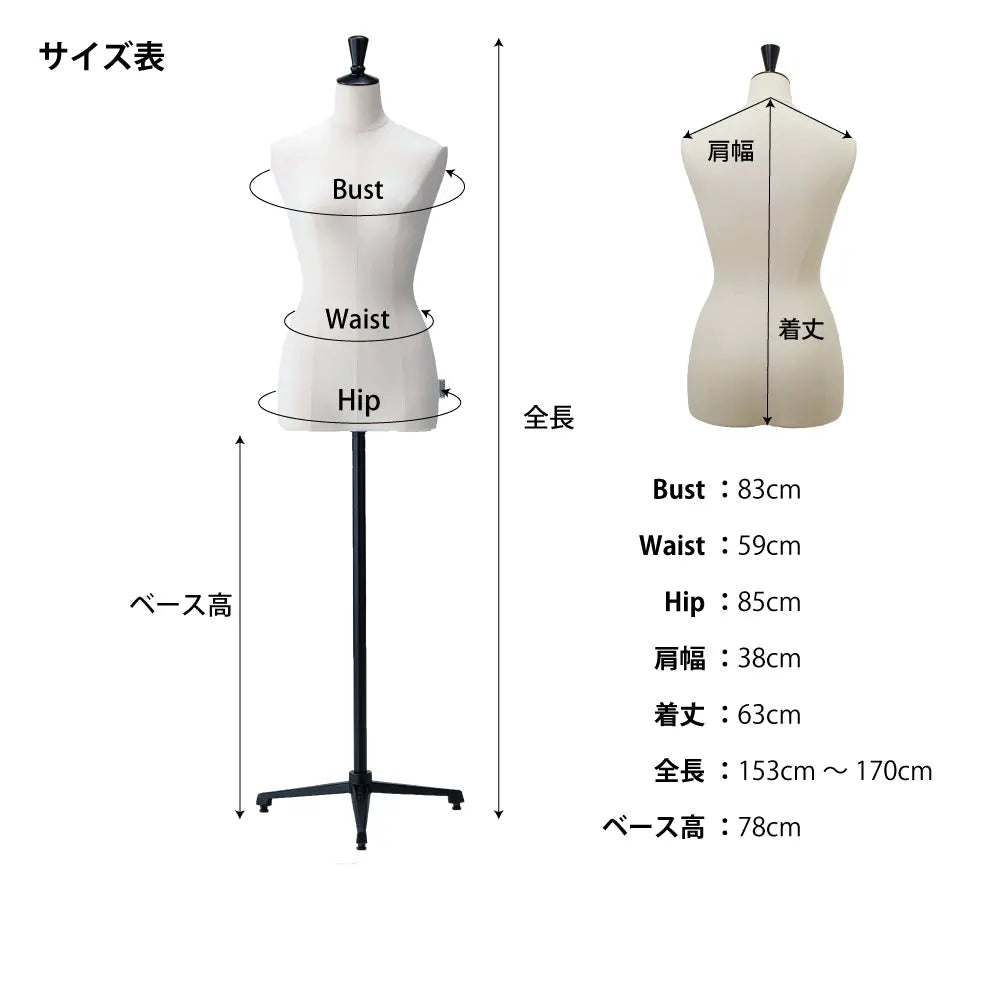 N-VALUE ウィメンズ ディスプレイ トルソー – NANASAI ONLINE STORE