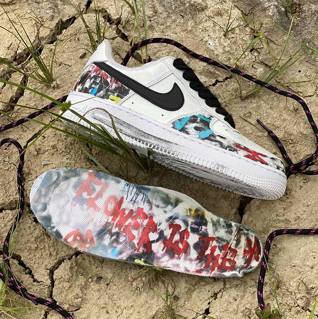 PEACEMINUSONE x Nike Air Force 1 “Para-noise” DD3223-100 Release