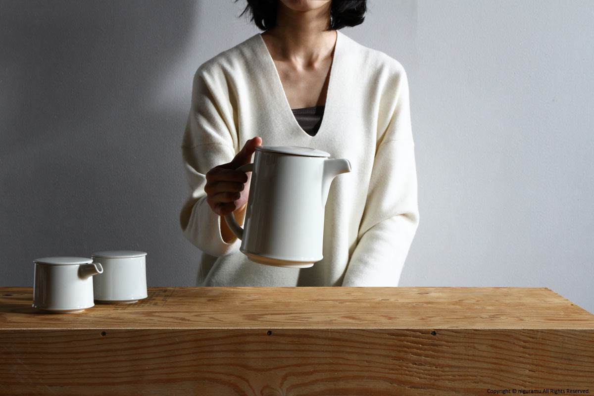 Moonlight, ティーポット | ceramic japan | niguramu