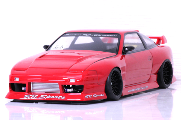 パンドラRC(Pandora RC)/PAB-3184/NISSAN 180SX クリアボディセット(未