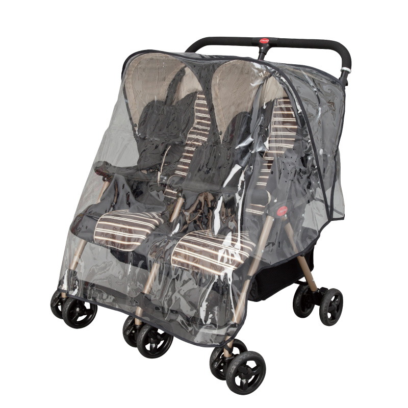 2人乗りベビーカー用 レインカバー | ベビーカー | 商品スペック
