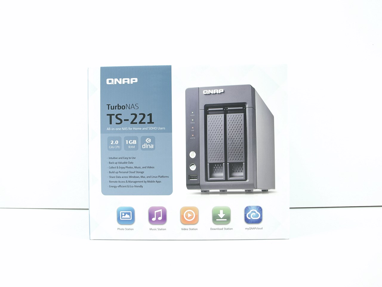 QNAP TurboNAS TS-221 NAS Server Review