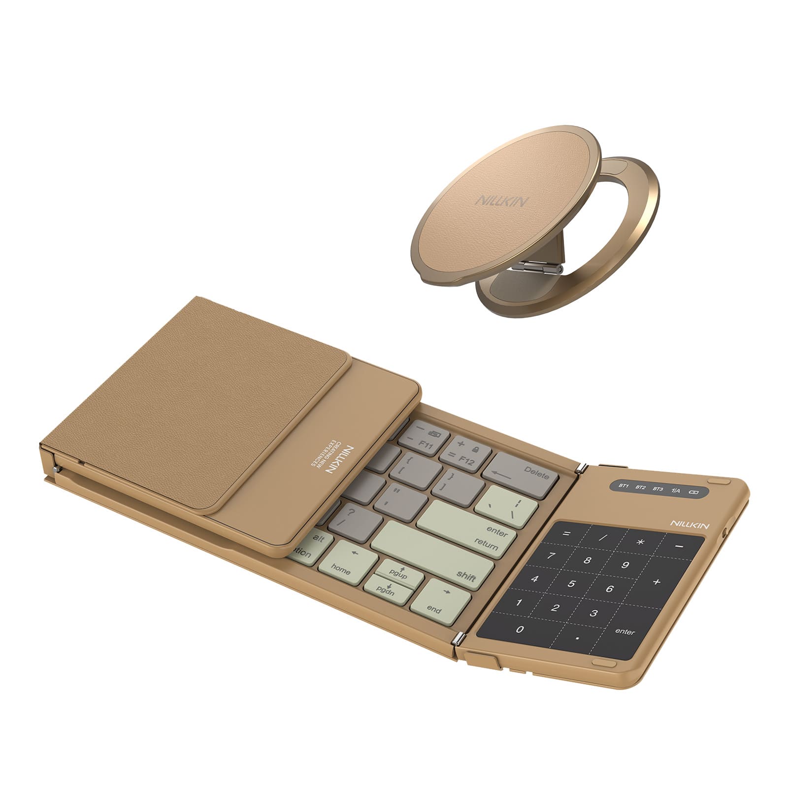 Nillkin Cube ポケット折りたたみキーボード デュアルマグネット